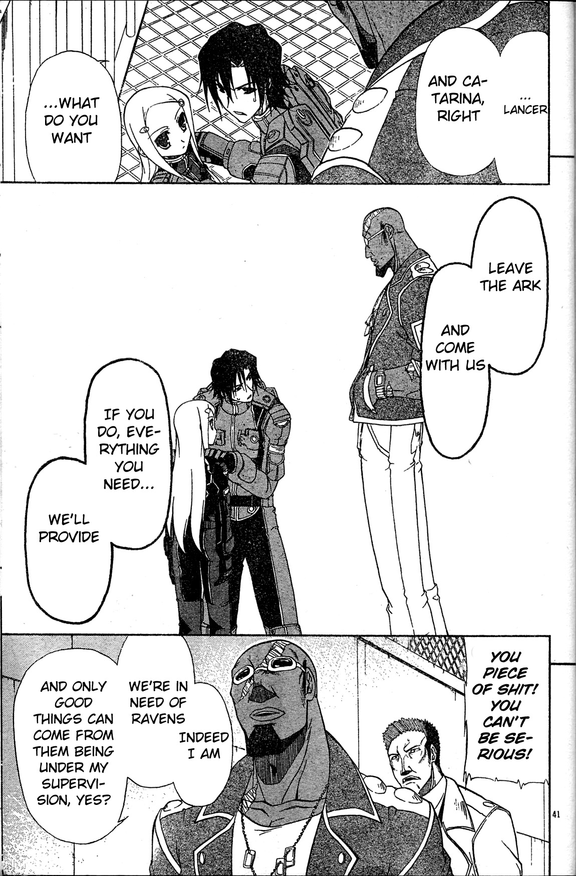 Armored Core - Tower City Blade Chapter 5.2 page 39 - Chapter 5 v2 : Tower City Blade [End]