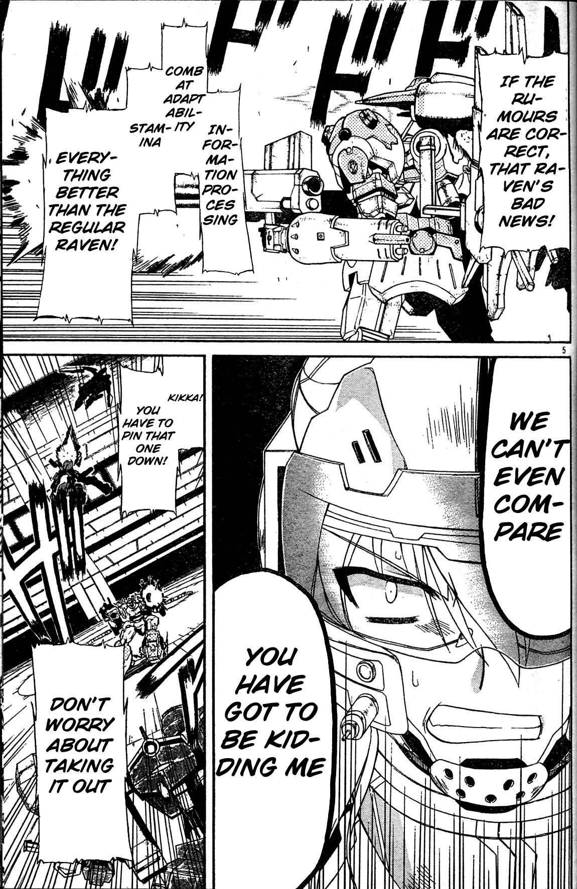 Armored Core - Tower City Blade Chapter 5.2 page 4 - Chapter 5 v2 : Tower City Blade [End]