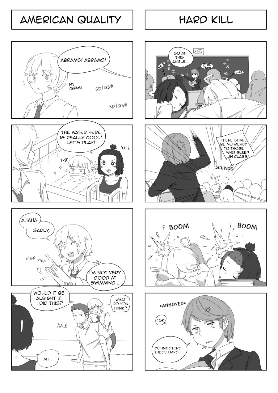 Armored Highschool Chapter 2 page 3 - Chapter 2