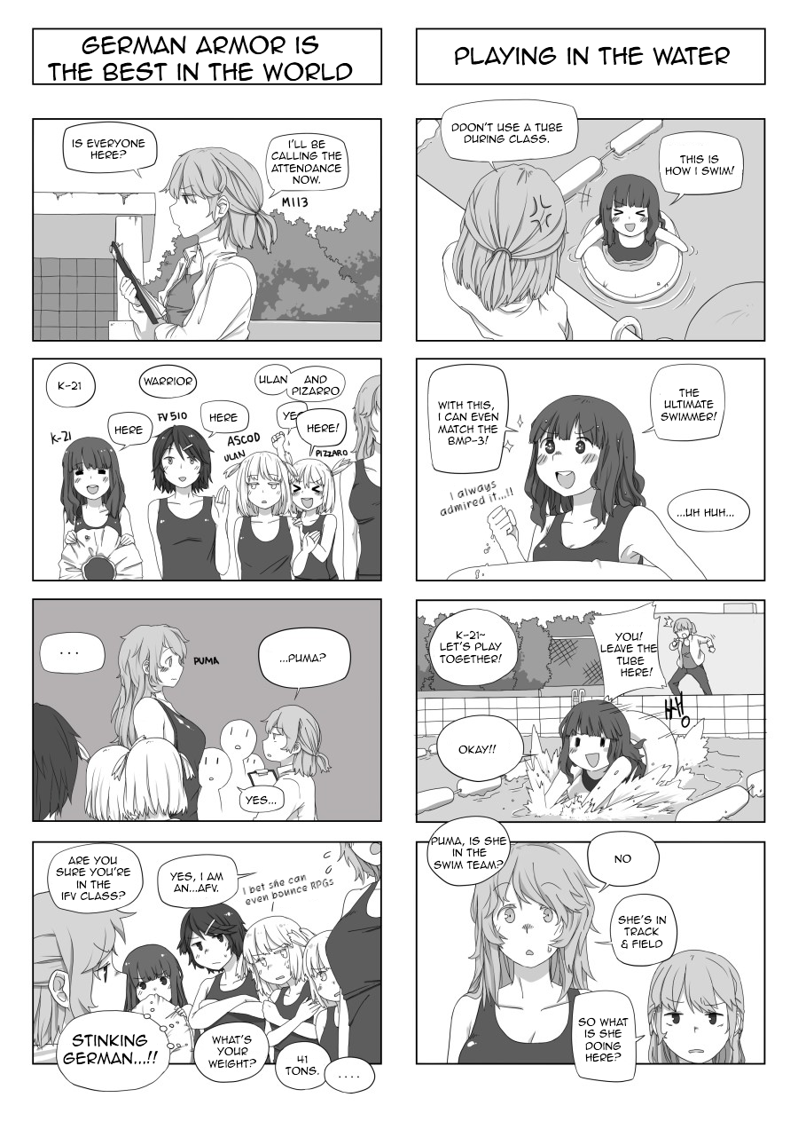 Armored Highschool Chapter 2 page 4 - Chapter 2