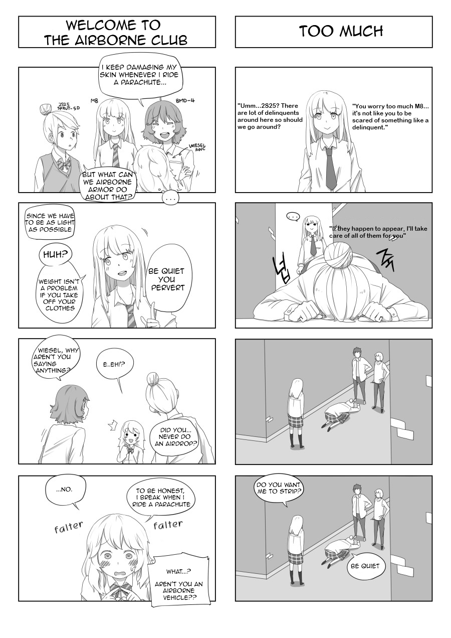 Armored Highschool Chapter 6 page 2 - Chapter 6