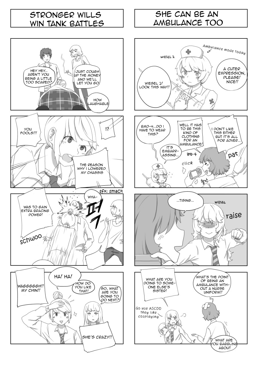 Armored Highschool Chapter 6 page 3 - Chapter 6