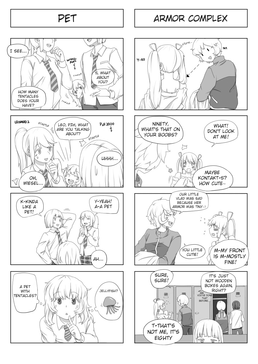 Armored Highschool Chapter 8 page 3 - Chapter 8