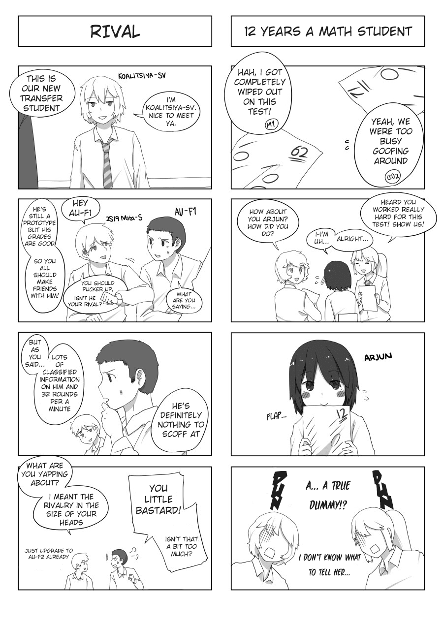 Armored Highschool Chapter 8 page 4 - Chapter 8
