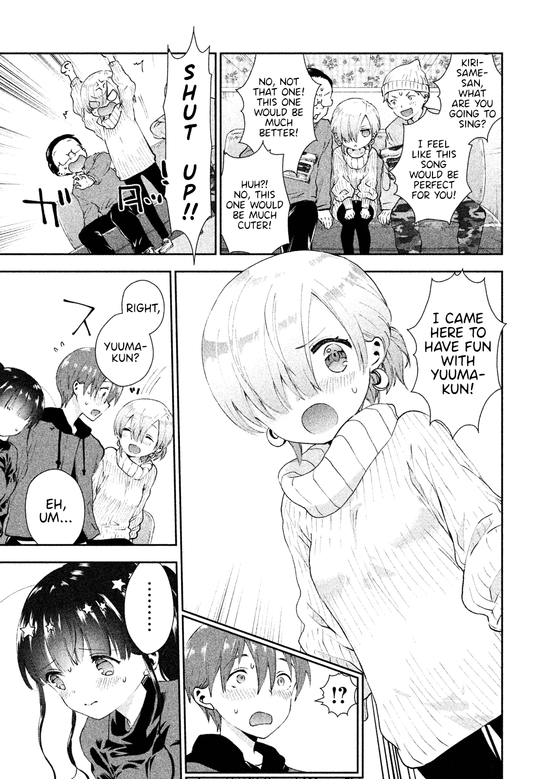 Aroma-chan wa Konya mo Hazukashii Chapter 15 page 11 - Chapter 15: Karaoke with Everyone!