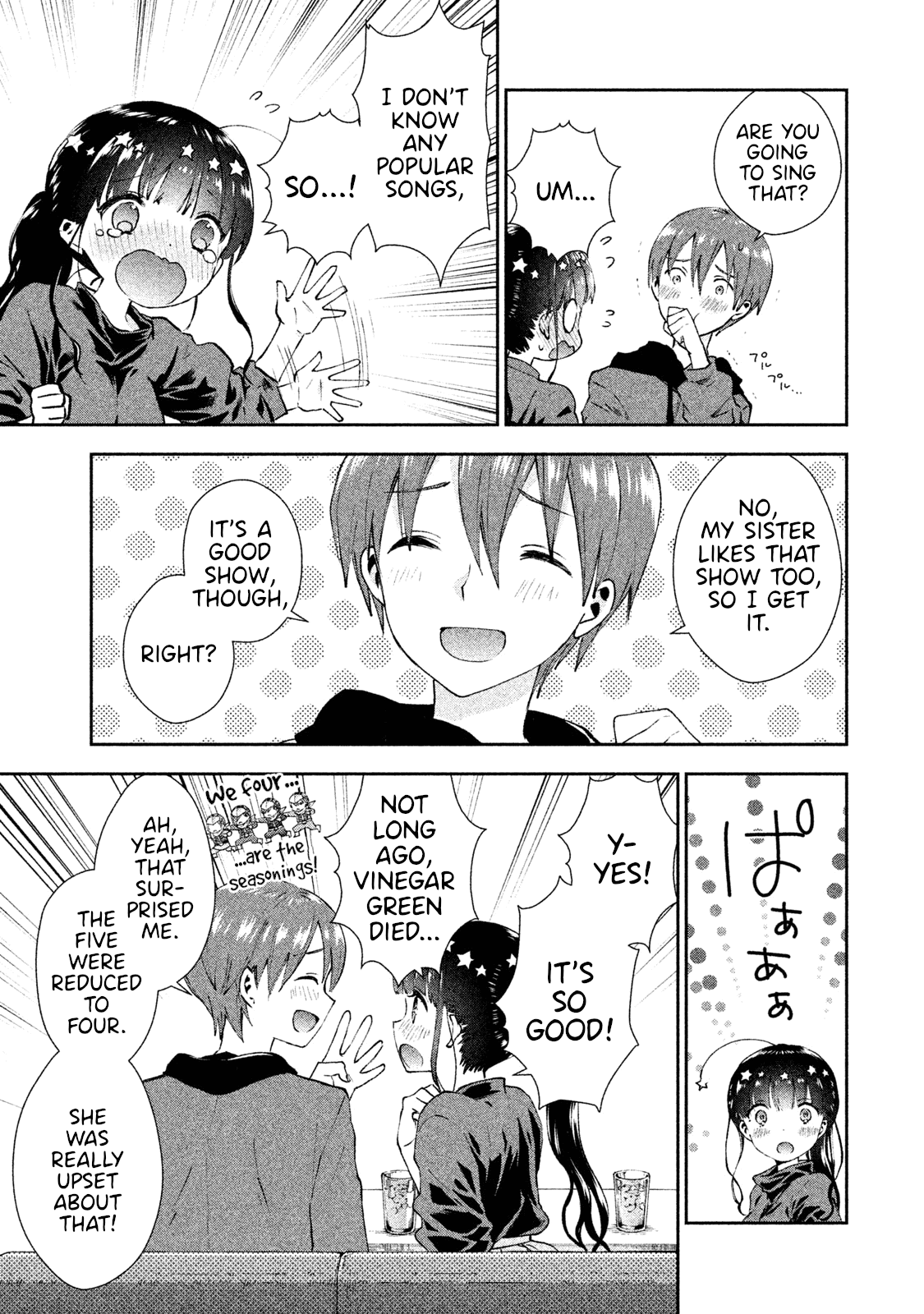 Aroma-chan wa Konya mo Hazukashii Chapter 15 page 9 - Chapter 15: Karaoke with Everyone!