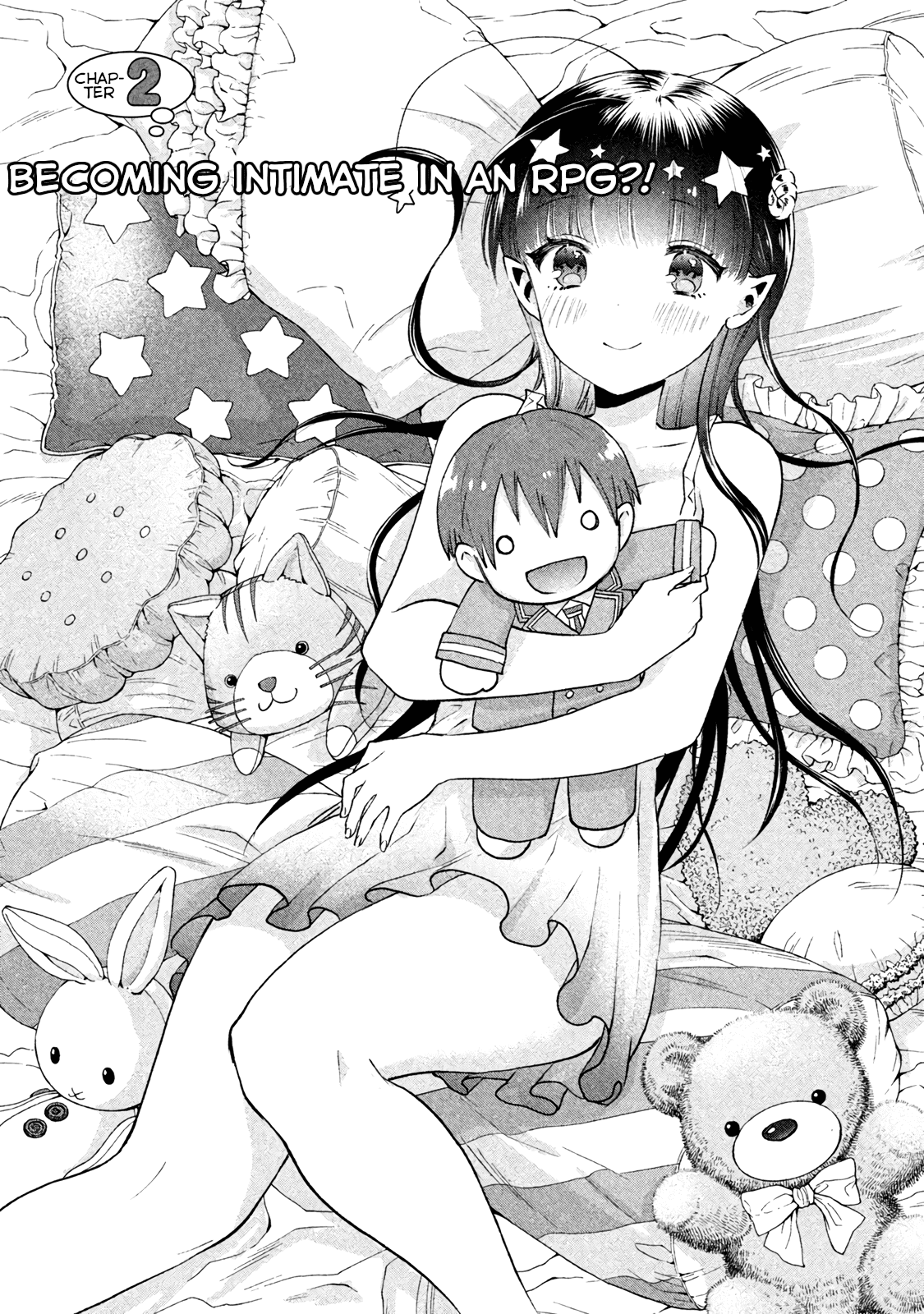 Aroma-chan wa Konya mo Hazukashii Chapter 2 page 1 - Chapter 2: Becoming Intimate in an RPG?!