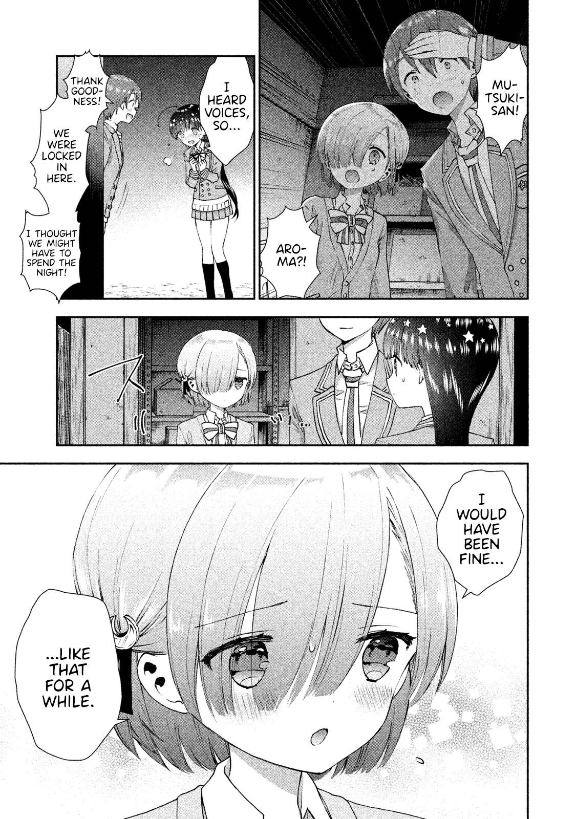 Aroma-chan wa Konya mo Hazukashii Chapter 20 page 7 - Chapter 20: The Distance Between Us