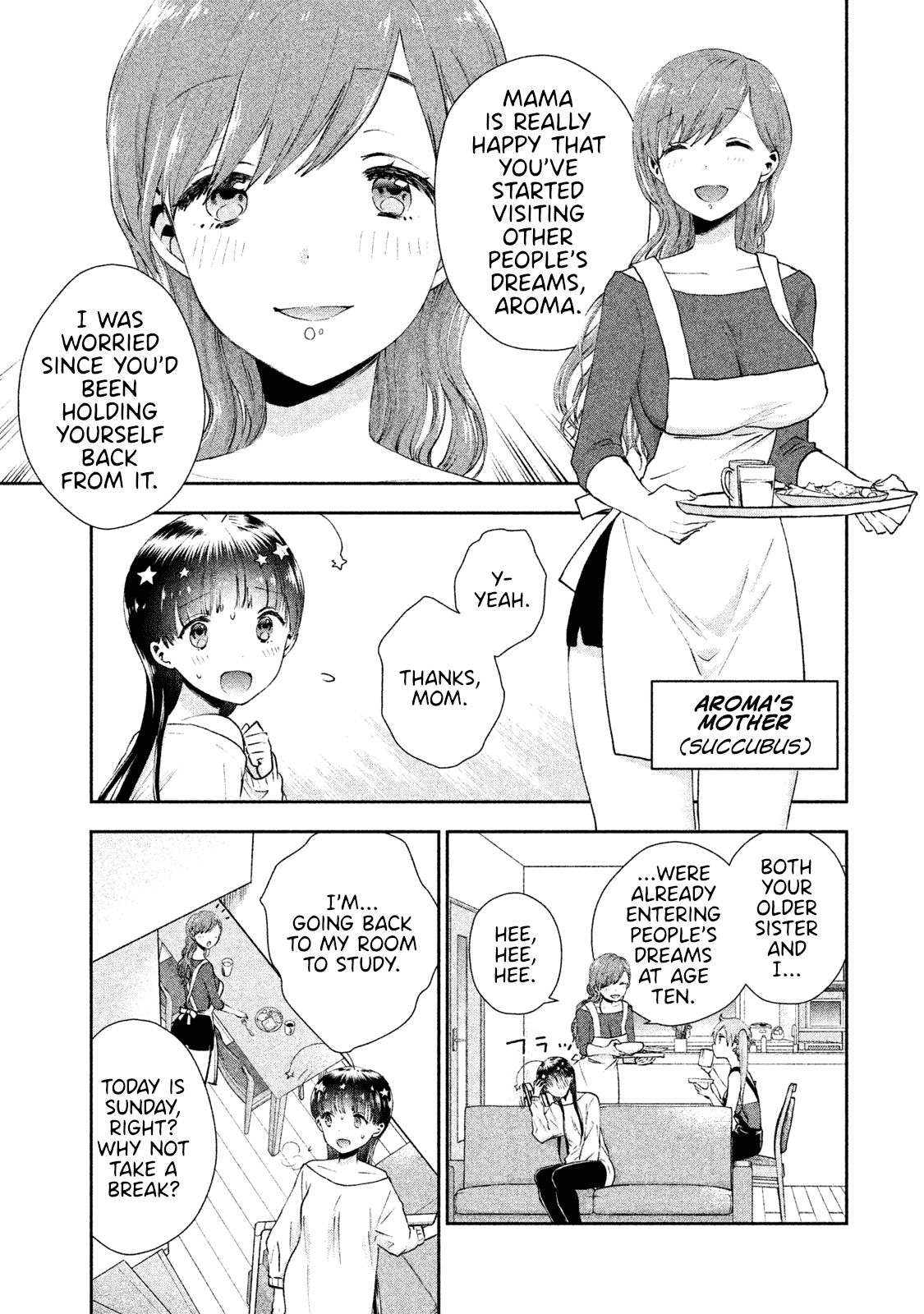 Aroma-chan wa Konya mo Hazukashii Chapter 6 page 5 - Chapter 6: Onee-chan Barges in?!