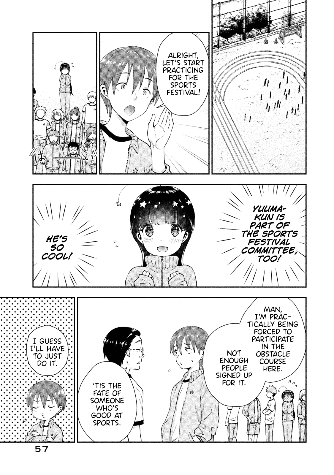 Aroma-chan wa Konya mo Hazukashii Chapter 9 page 3 - Chapter 9: A Stimulating Sports Festival!
