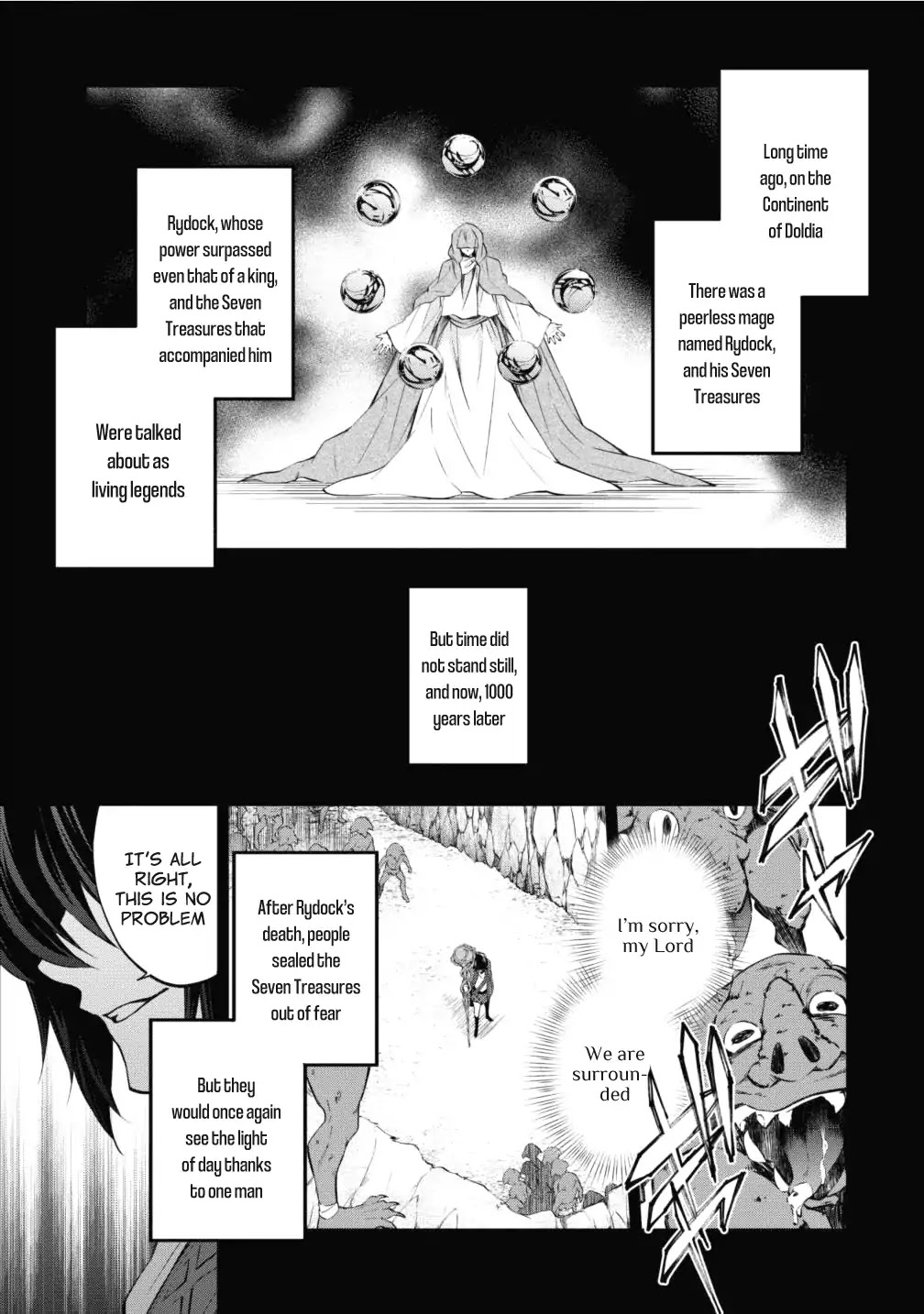 Around 40 "Shachiku" is Golem Master Chapter 1 page 1 - Chapter 1: And the Company Slave is Reincarnated