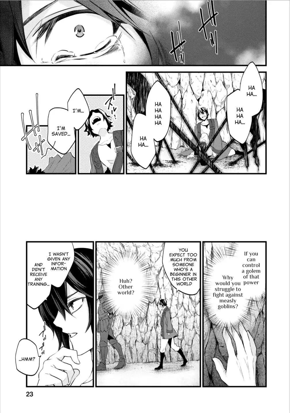 Around 40 "Shachiku" is Golem Master Chapter 1 page 22 - Chapter 1: And the Company Slave is Reincarnated