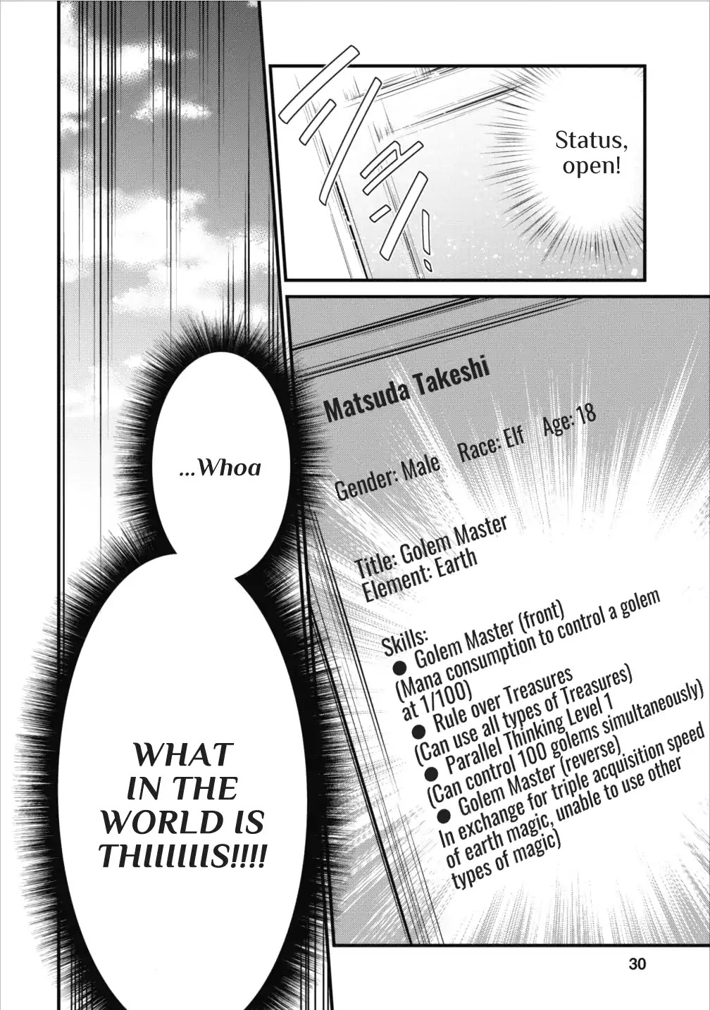 Around 40 "Shachiku" is Golem Master Chapter 1 page 29 - Chapter 1: And the Company Slave is Reincarnated
