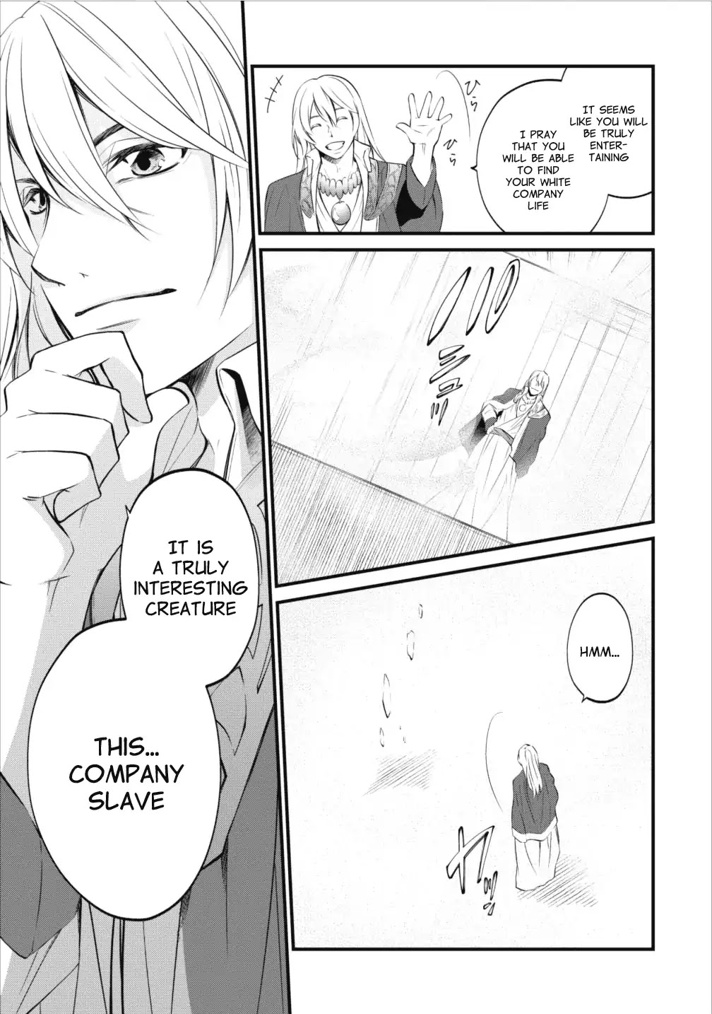 Around 40 "Shachiku" is Golem Master Chapter 1 page 8 - Chapter 1: And the Company Slave is Reincarnated