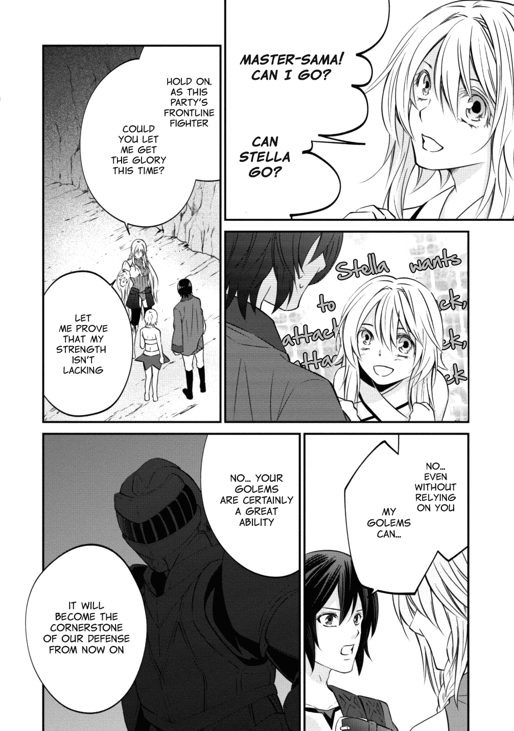 Around 40 "Shachiku" is Golem Master Chapter 10 page 8 - Chapter 10: The Macumba Maze