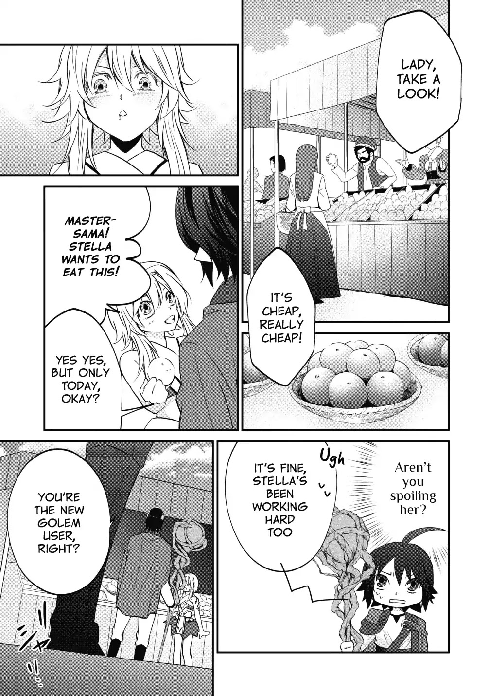 Around 40 "Shachiku" is Golem Master Chapter 11 page 5 - Chapter 11: Ghost from the Past