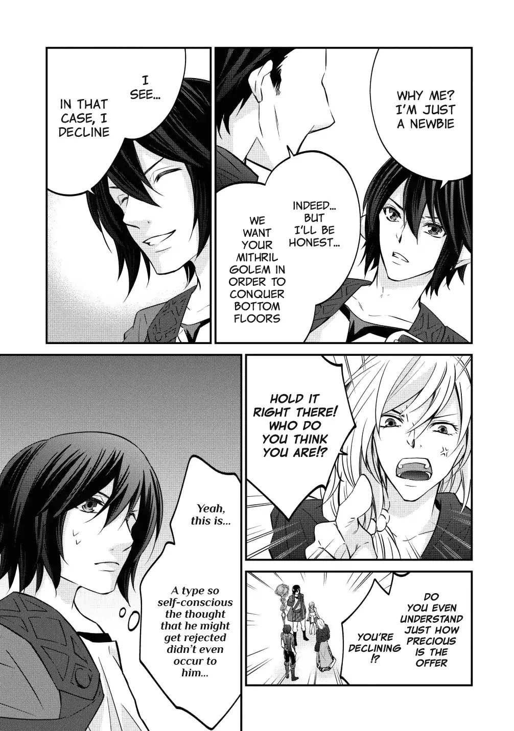 Around 40 "Shachiku" is Golem Master Chapter 11 page 7 - Chapter 11: Ghost from the Past