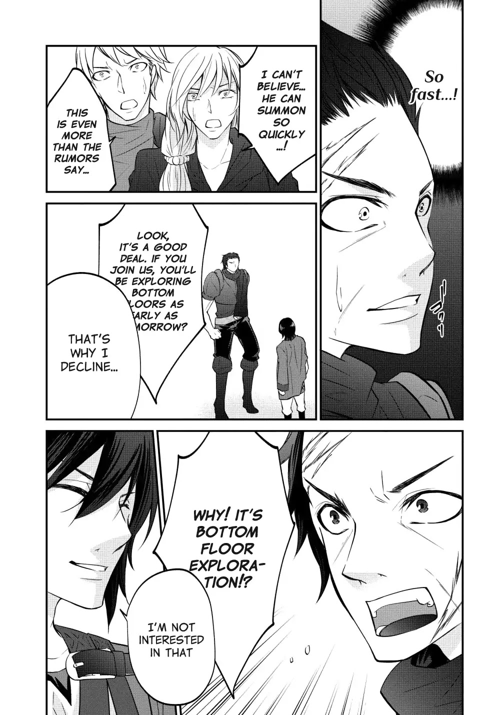 Around 40 "Shachiku" is Golem Master Chapter 11 page 9 - Chapter 11: Ghost from the Past