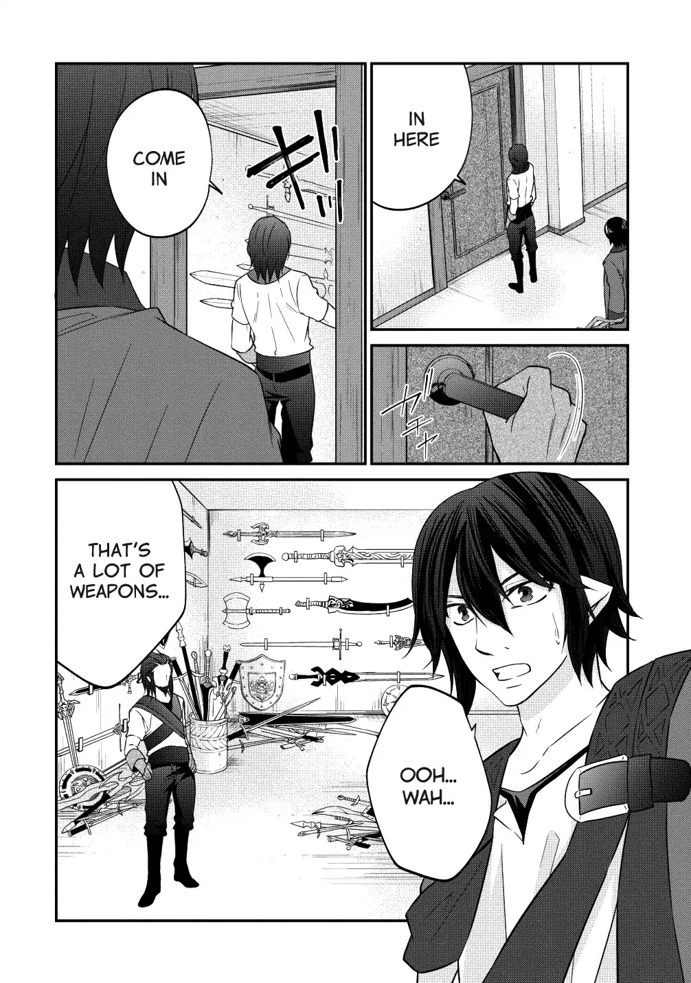 Around 40 "Shachiku" is Golem Master Chapter 14 page 12 - Chapter 14: Doll Maker Harepst