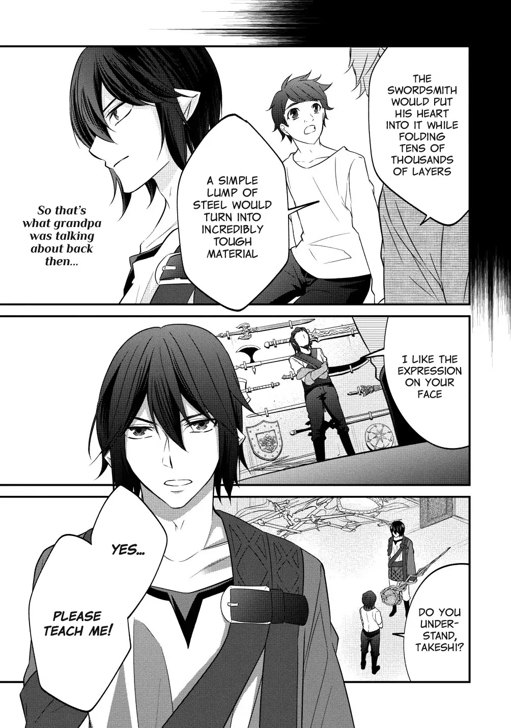 Around 40 "Shachiku" is Golem Master Chapter 14 page 17 - Chapter 14: Doll Maker Harepst