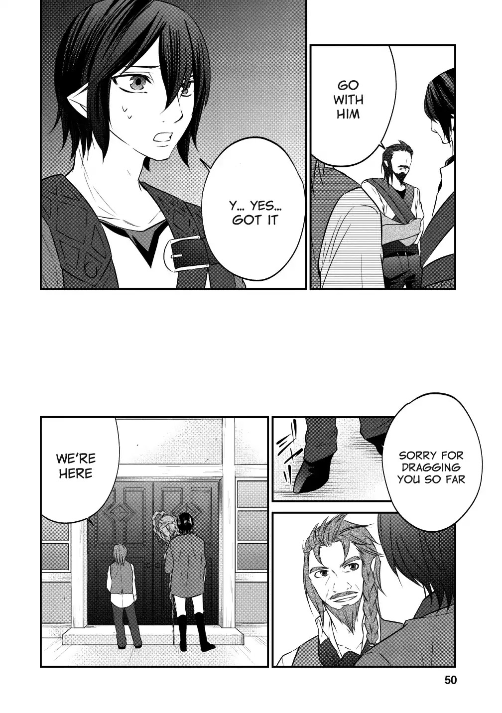 Around 40 "Shachiku" is Golem Master Chapter 14 page 20 - Chapter 14: Doll Maker Harepst