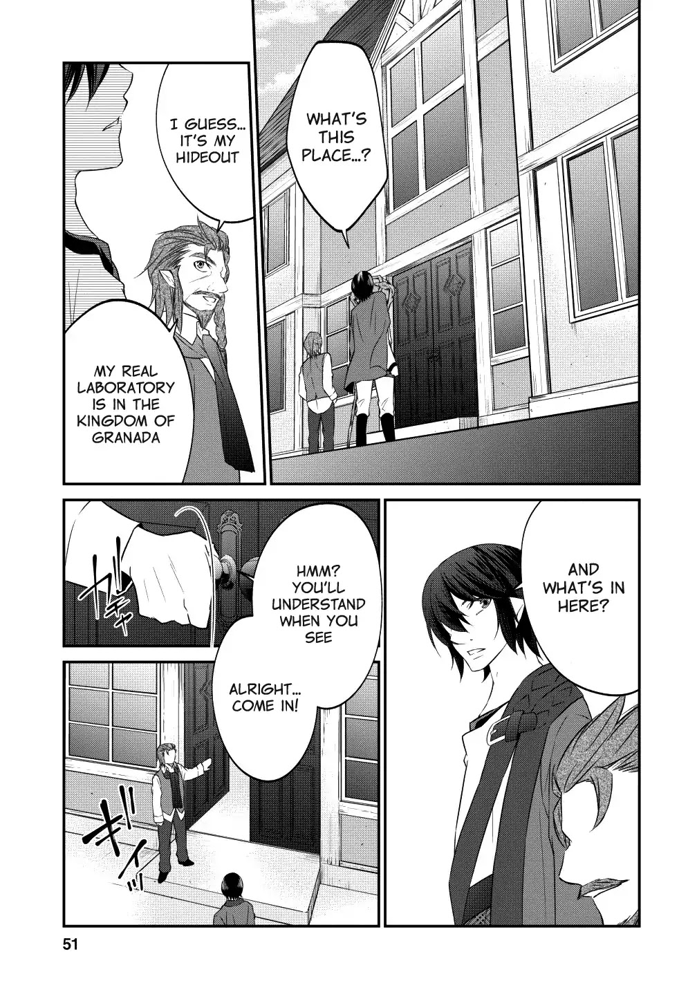 Around 40 "Shachiku" is Golem Master Chapter 14 page 21 - Chapter 14: Doll Maker Harepst