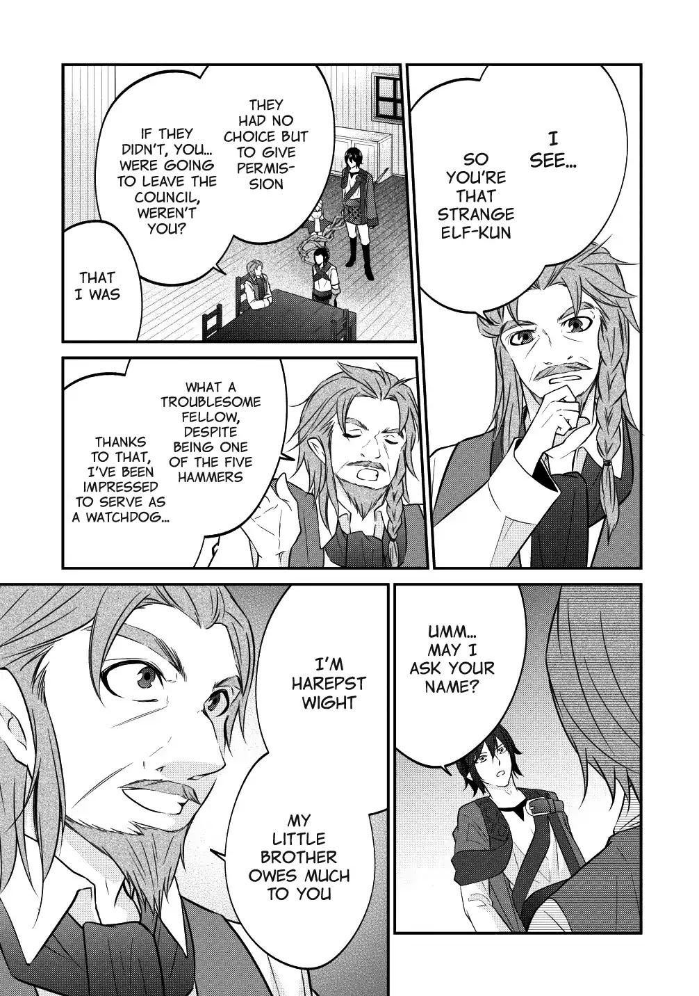 Around 40 "Shachiku" is Golem Master Chapter 14 page 5 - Chapter 14: Doll Maker Harepst
