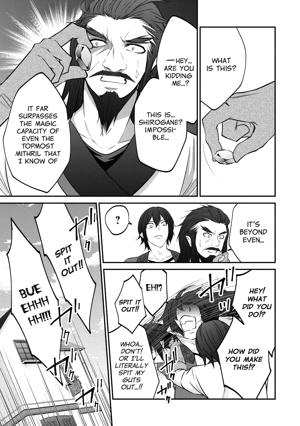 Around 40 "Shachiku" is Golem Master Chapter 15 page 13 - Chapter 15: Ride the Big Wave!