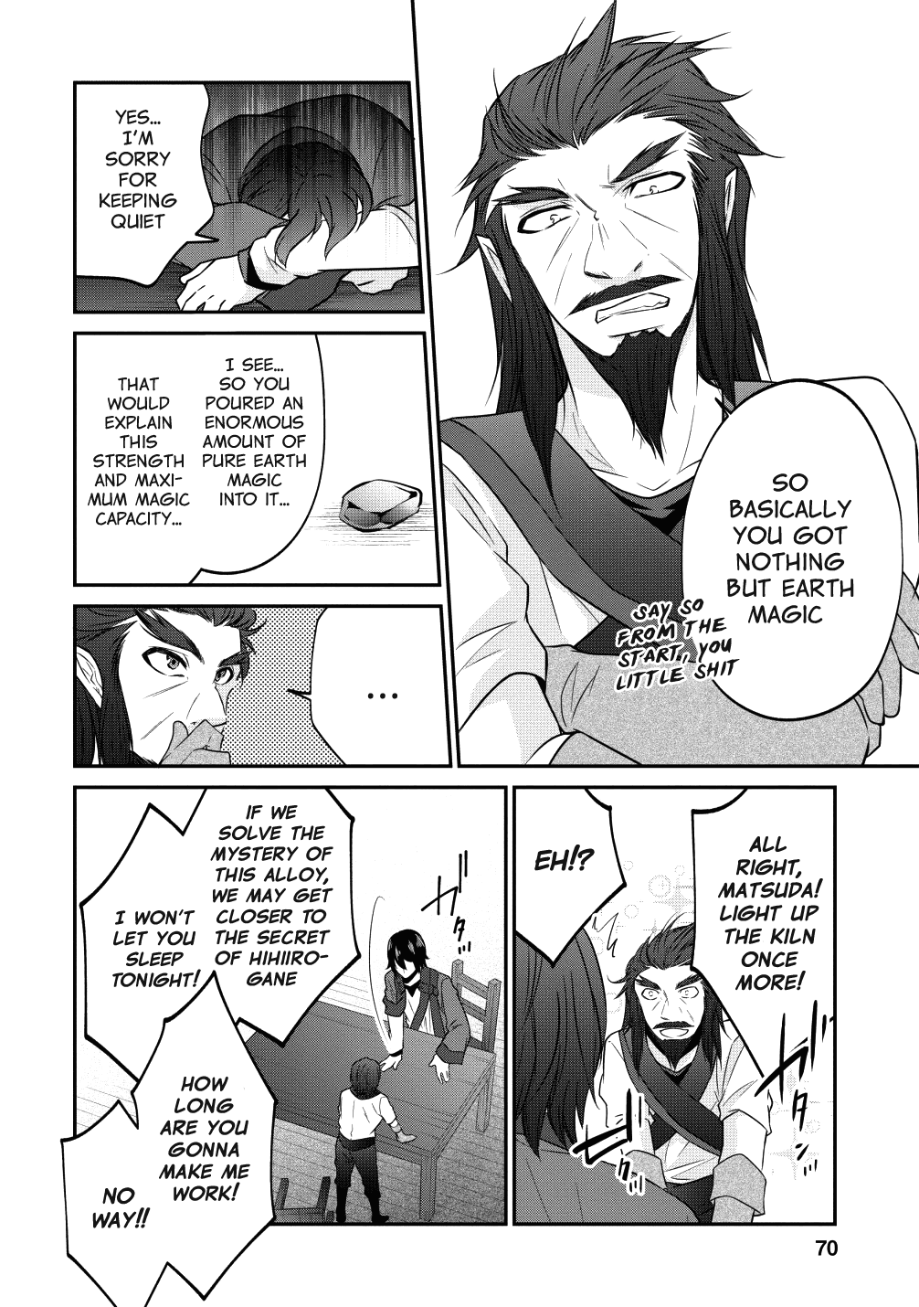 Around 40 "Shachiku" is Golem Master Chapter 15 page 14 - Chapter 15: Ride the Big Wave!
