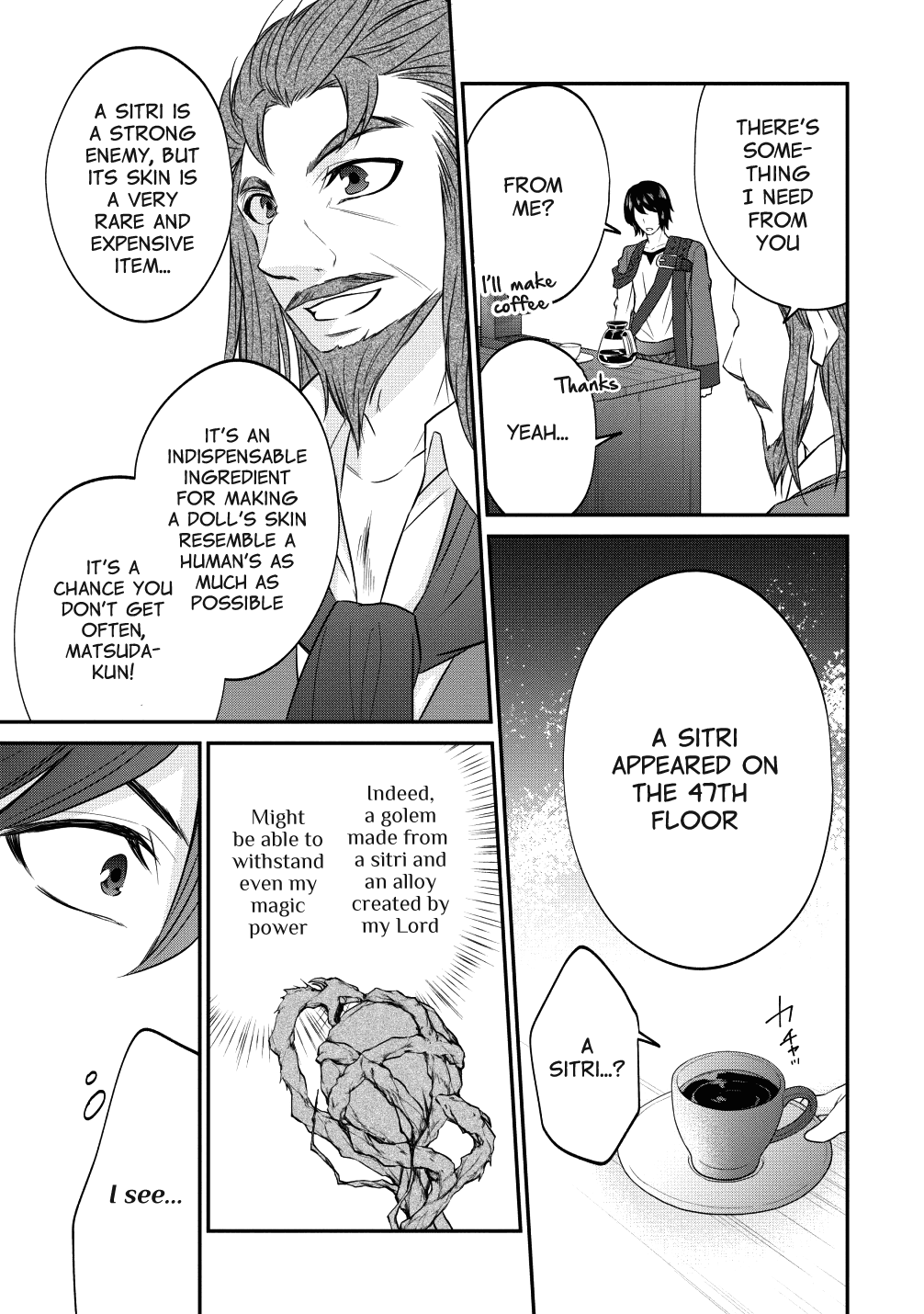 Around 40 "Shachiku" is Golem Master Chapter 15 page 17 - Chapter 15: Ride the Big Wave!