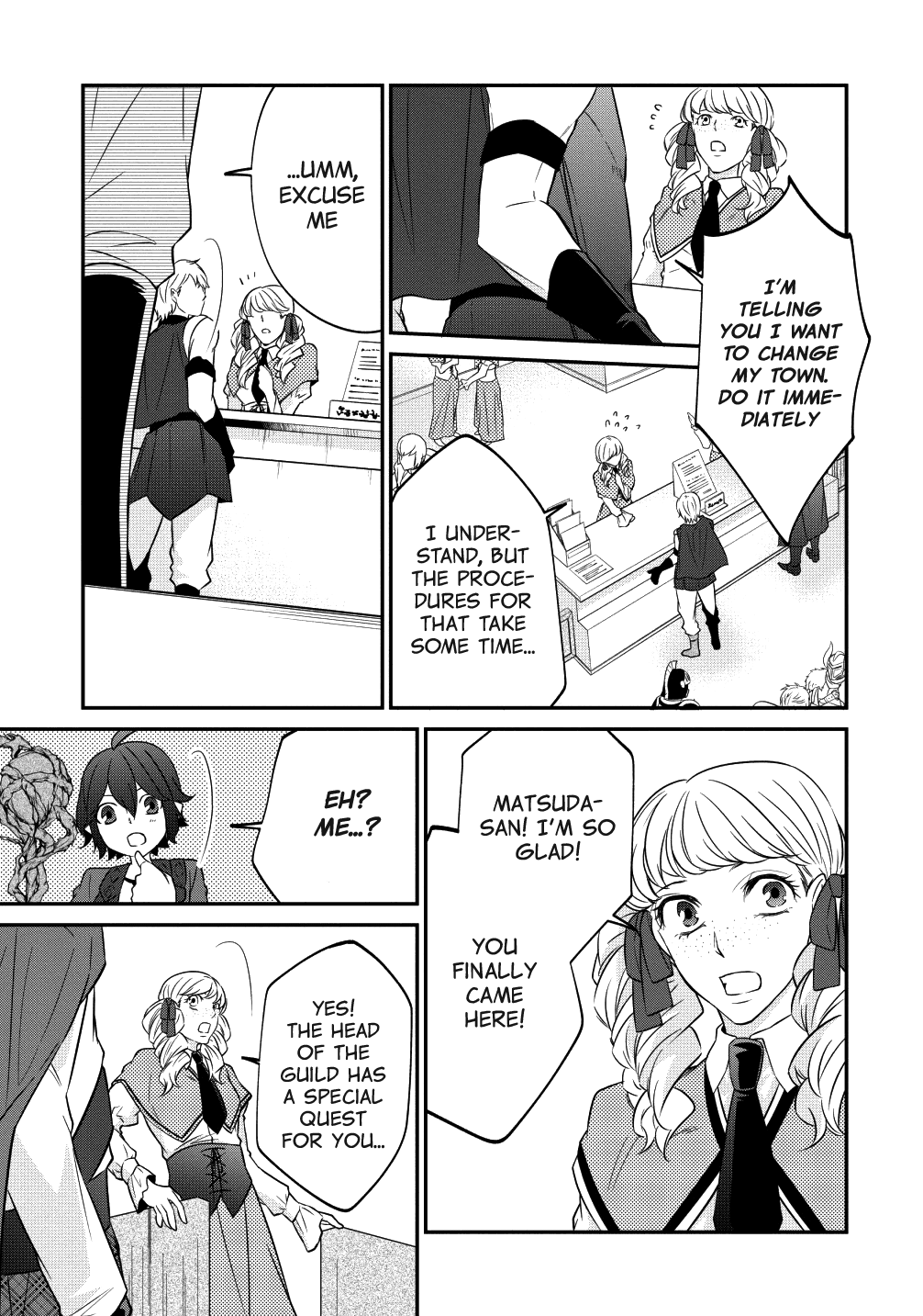 Around 40 "Shachiku" is Golem Master Chapter 15 page 21 - Chapter 15: Ride the Big Wave!