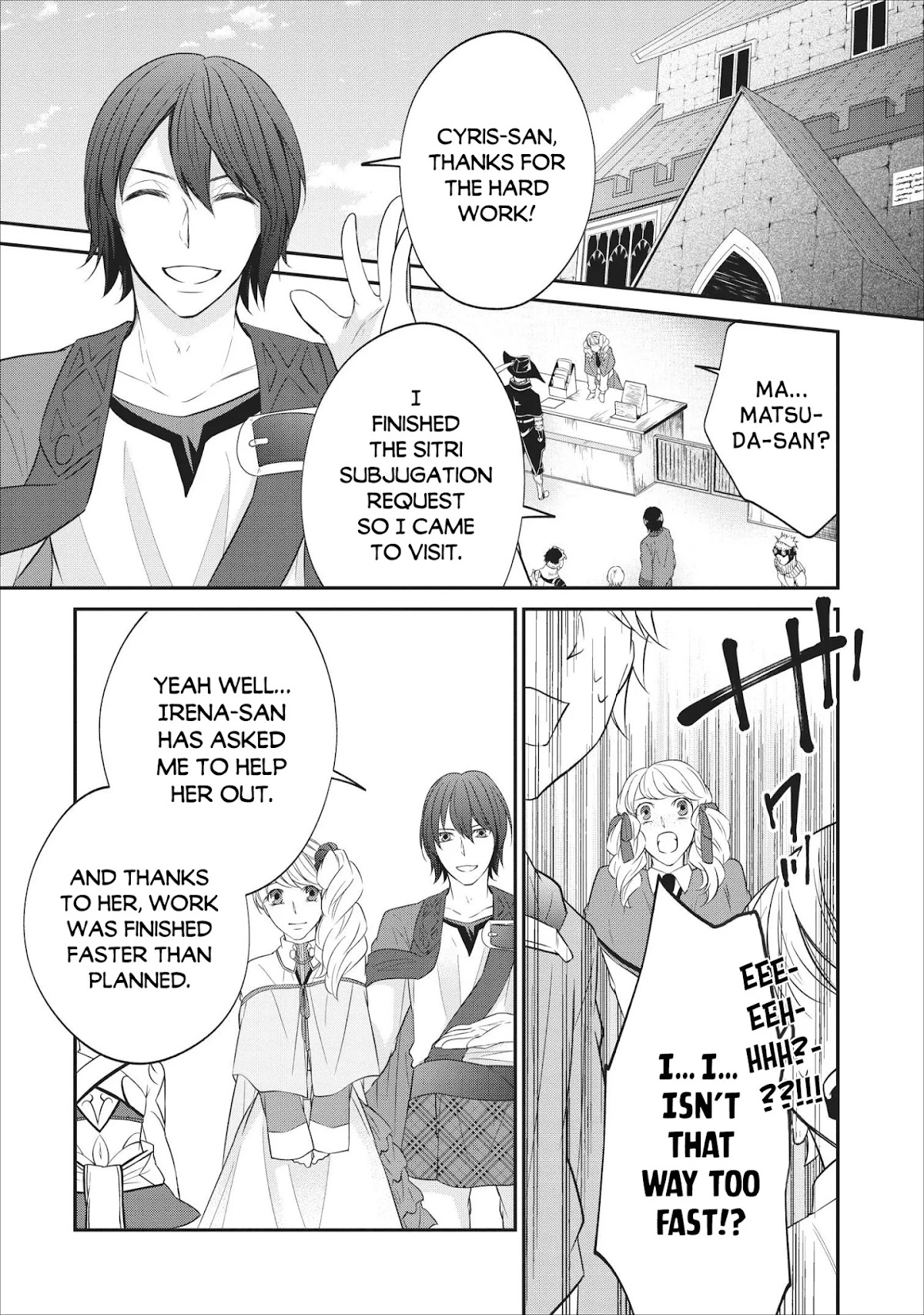 Around 40 "Shachiku" is Golem Master Chapter 17 page 28 - Chapter 17: Recruiting Failure!!