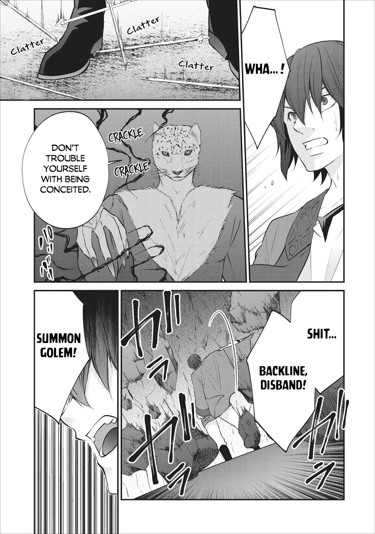 Around 40 "Shachiku" is Golem Master Chapter 17 page 5 - Chapter 17: Recruiting Failure!!