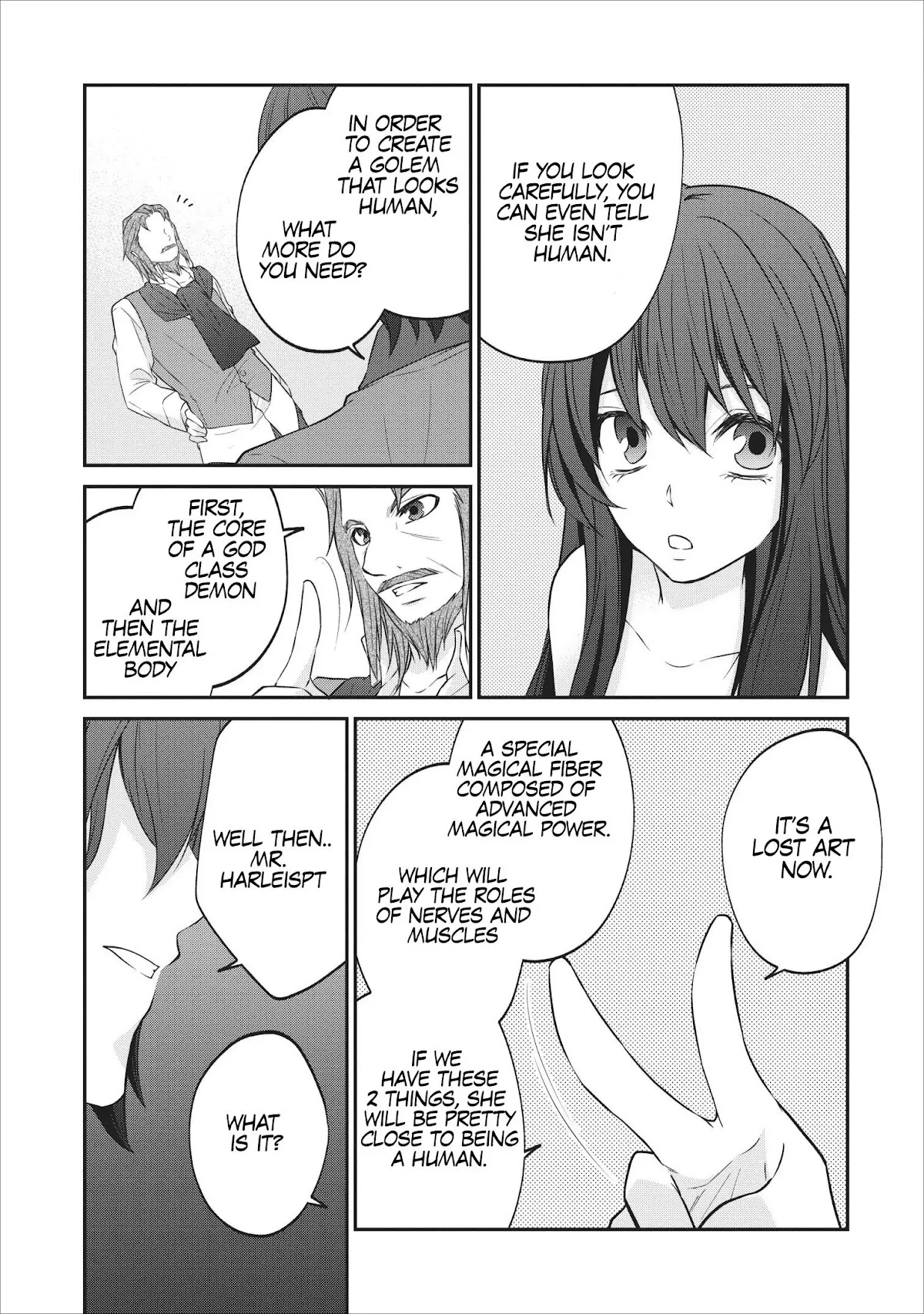 Around 40 "Shachiku" is Golem Master Chapter 18 page 11 - Chapter 18