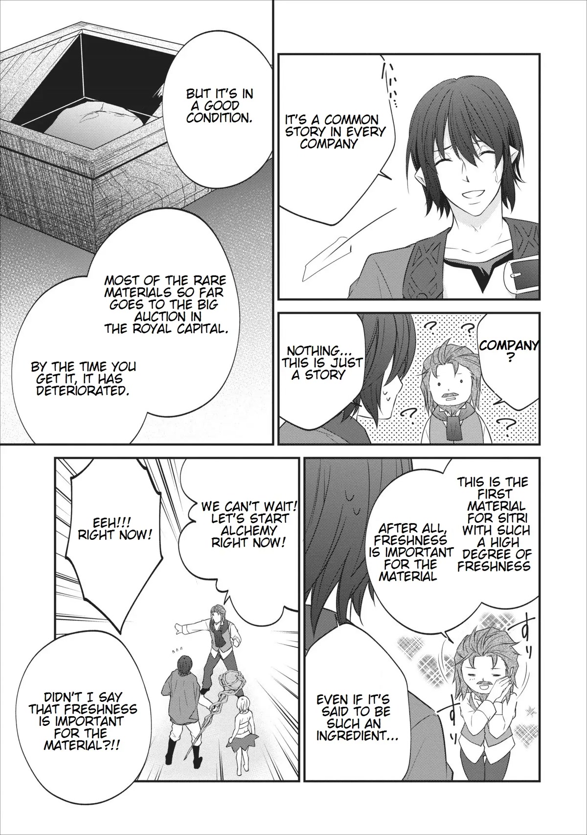 Around 40 "Shachiku" is Golem Master Chapter 19 page 3 - Chapter 19