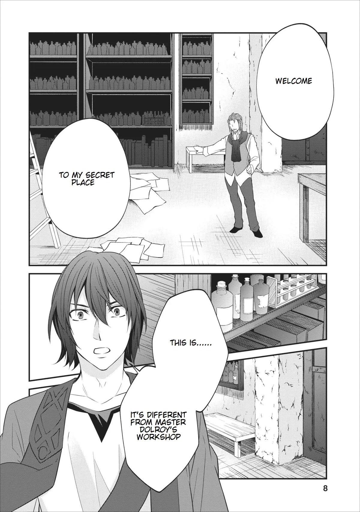 Around 40 "Shachiku" is Golem Master Chapter 19 page 6 - Chapter 19