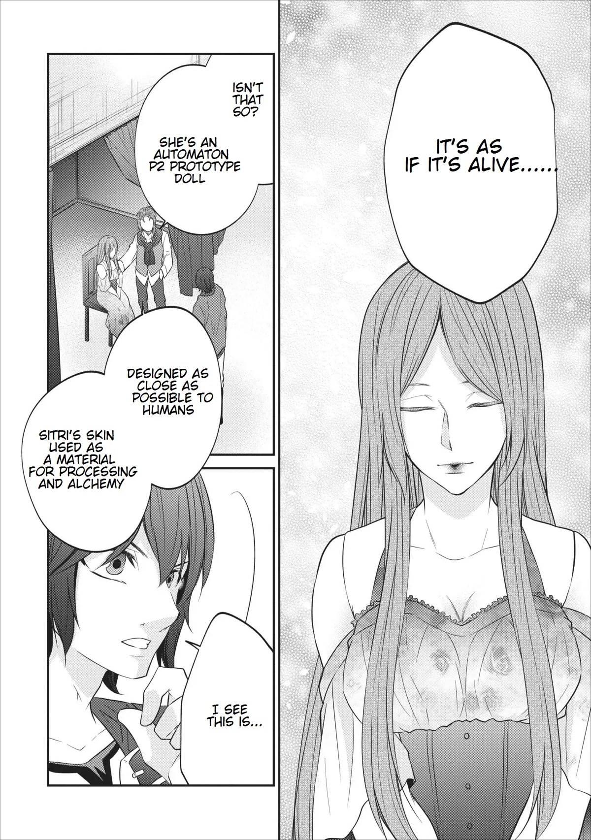 Around 40 "Shachiku" is Golem Master Chapter 19 page 8 - Chapter 19