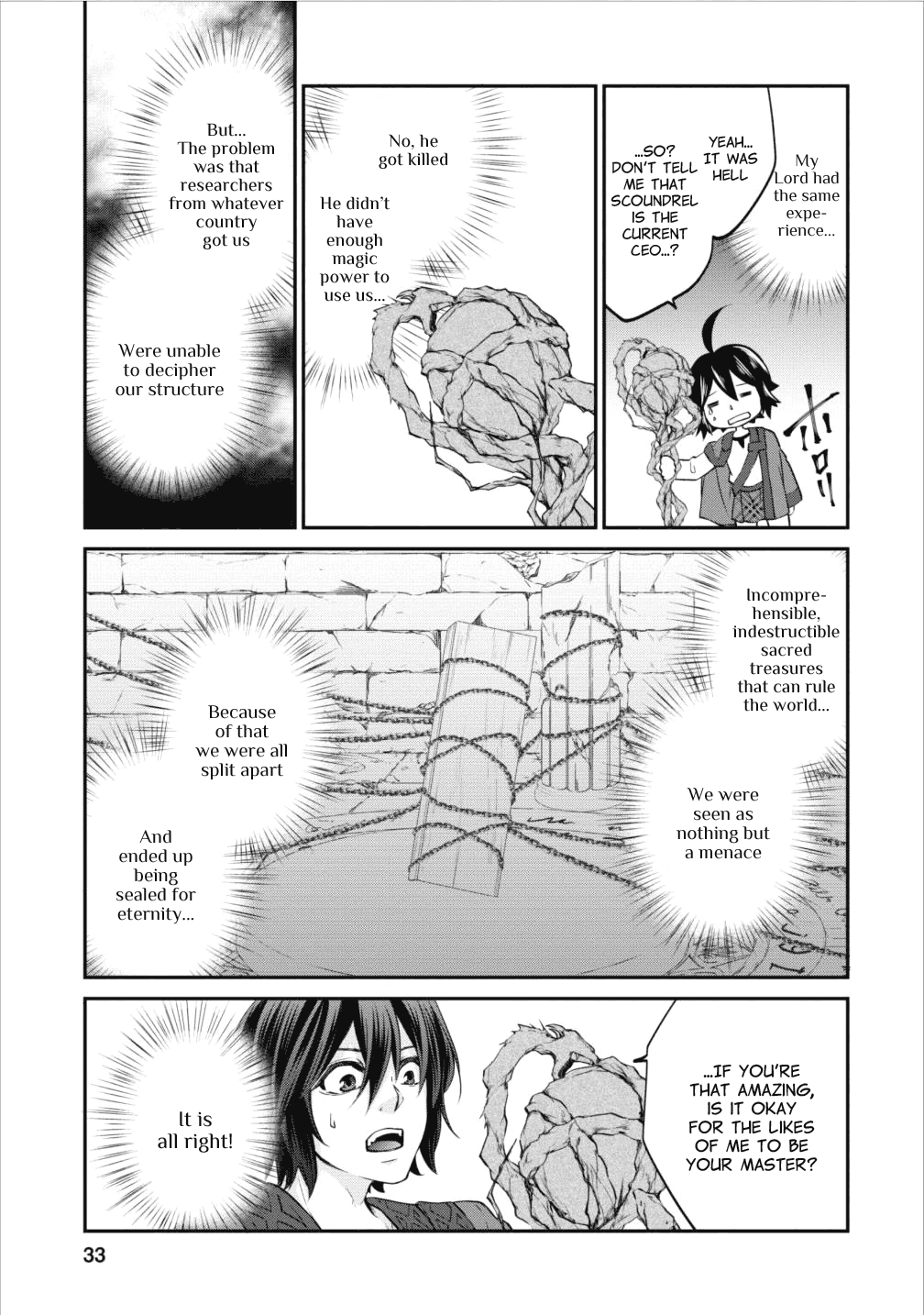 Around 40 "Shachiku" is Golem Master Chapter 2 page 3 - Chapter 2: Hands-on Training