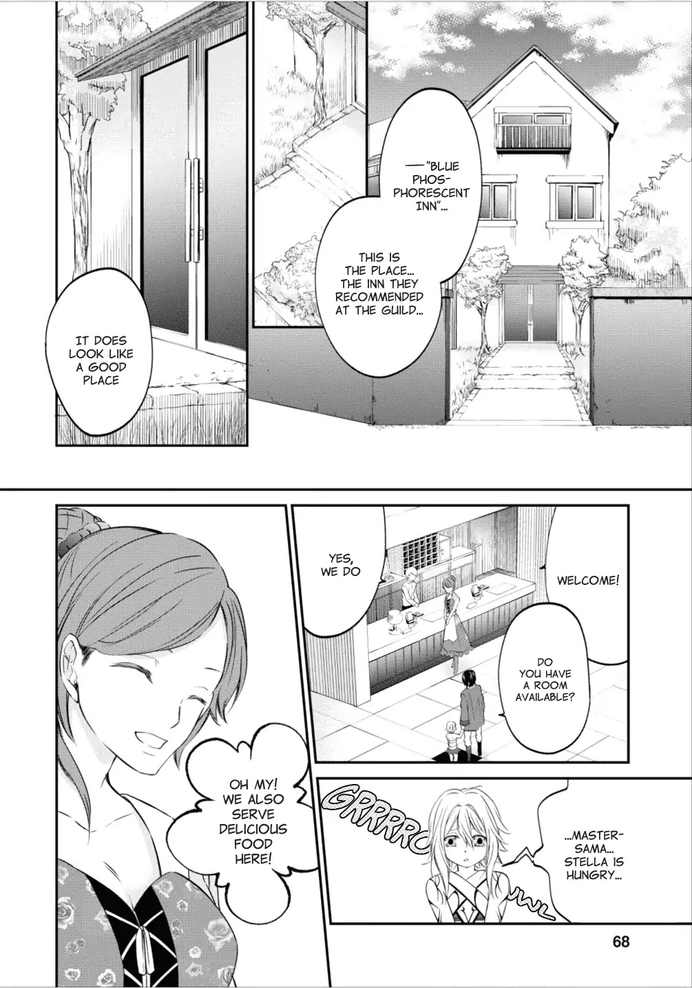 Around 40 "Shachiku" is Golem Master Chapter 3 page 10 - Chapter 3: Blue Phosphorescent Inn