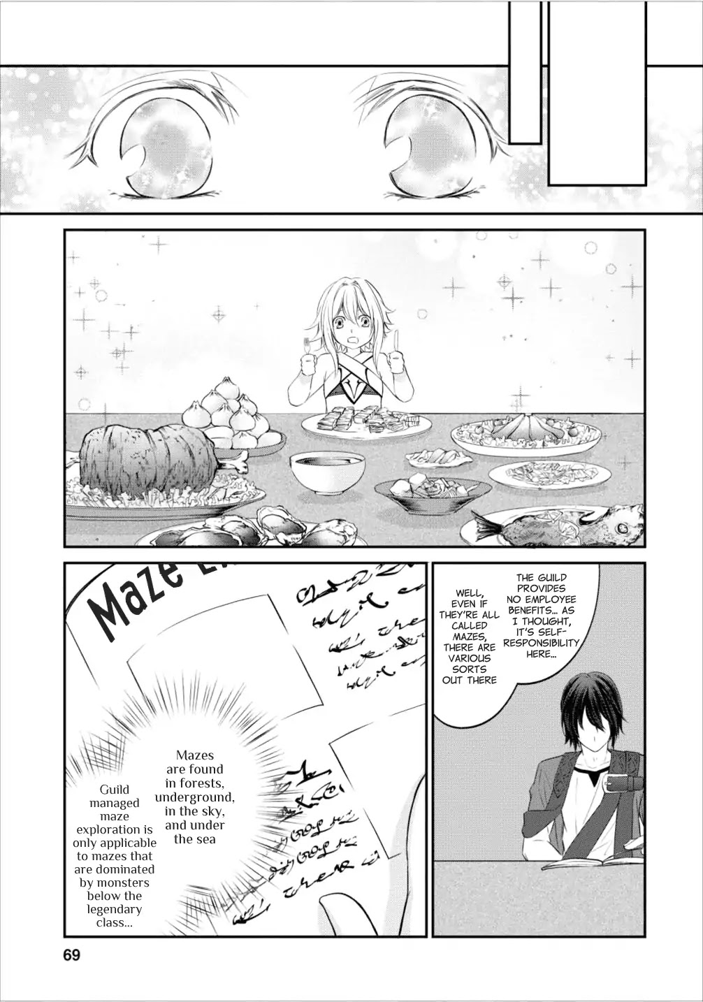 Around 40 "Shachiku" is Golem Master Chapter 3 page 11 - Chapter 3: Blue Phosphorescent Inn