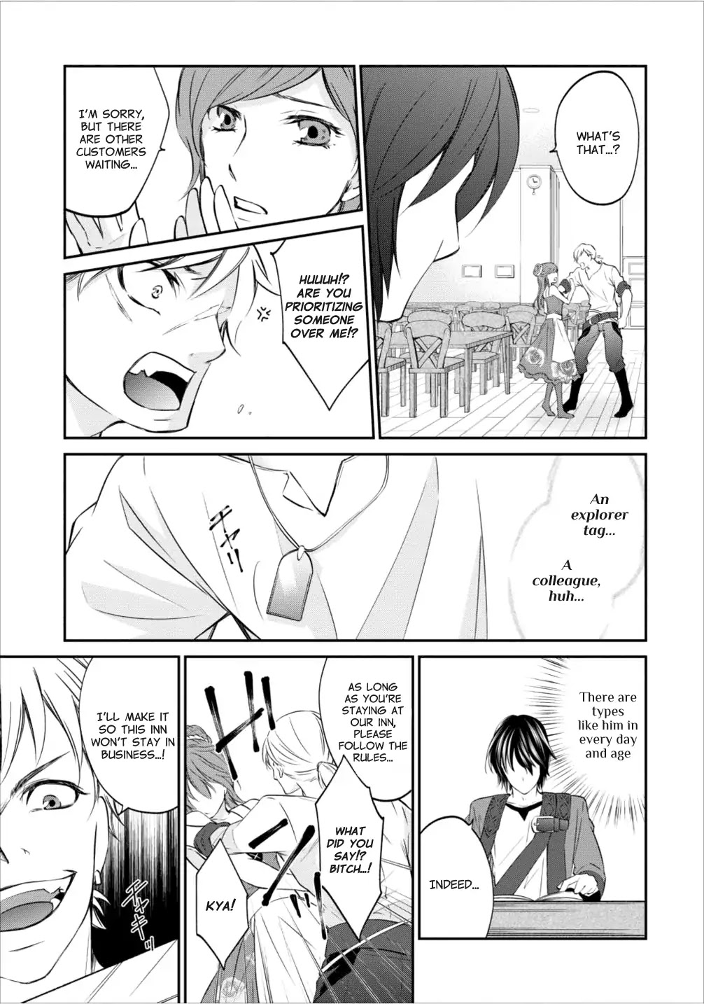 Around 40 "Shachiku" is Golem Master Chapter 3 page 13 - Chapter 3: Blue Phosphorescent Inn