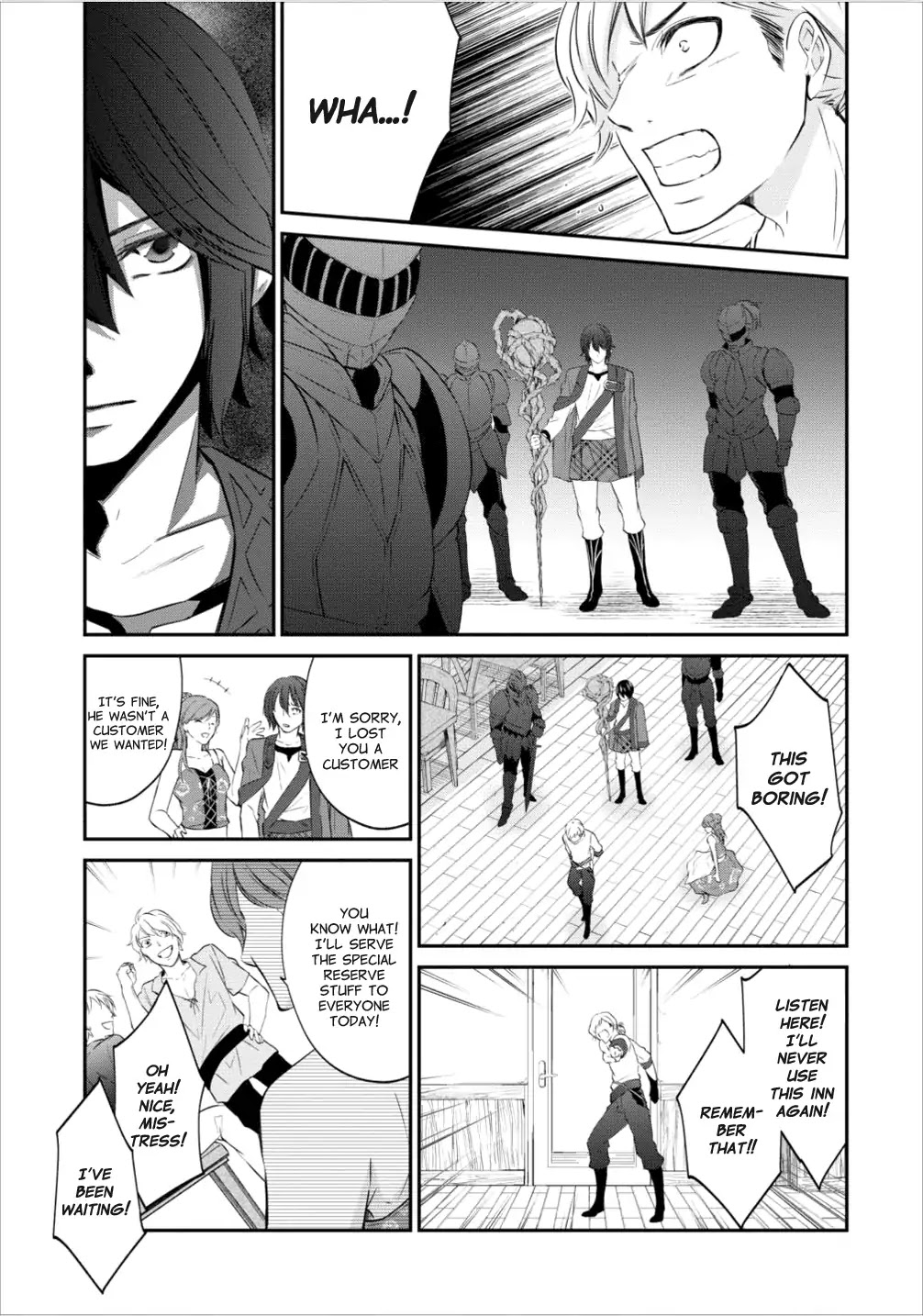 Around 40 "Shachiku" is Golem Master Chapter 3 page 16 - Chapter 3: Blue Phosphorescent Inn