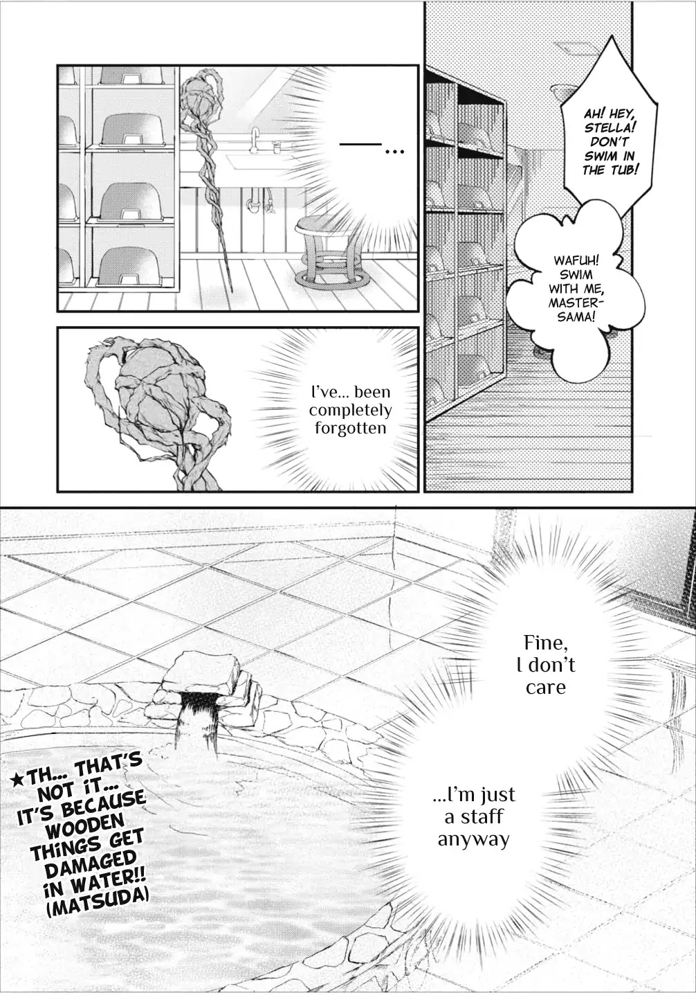 Around 40 "Shachiku" is Golem Master Chapter 3 page 23 - Chapter 3: Blue Phosphorescent Inn