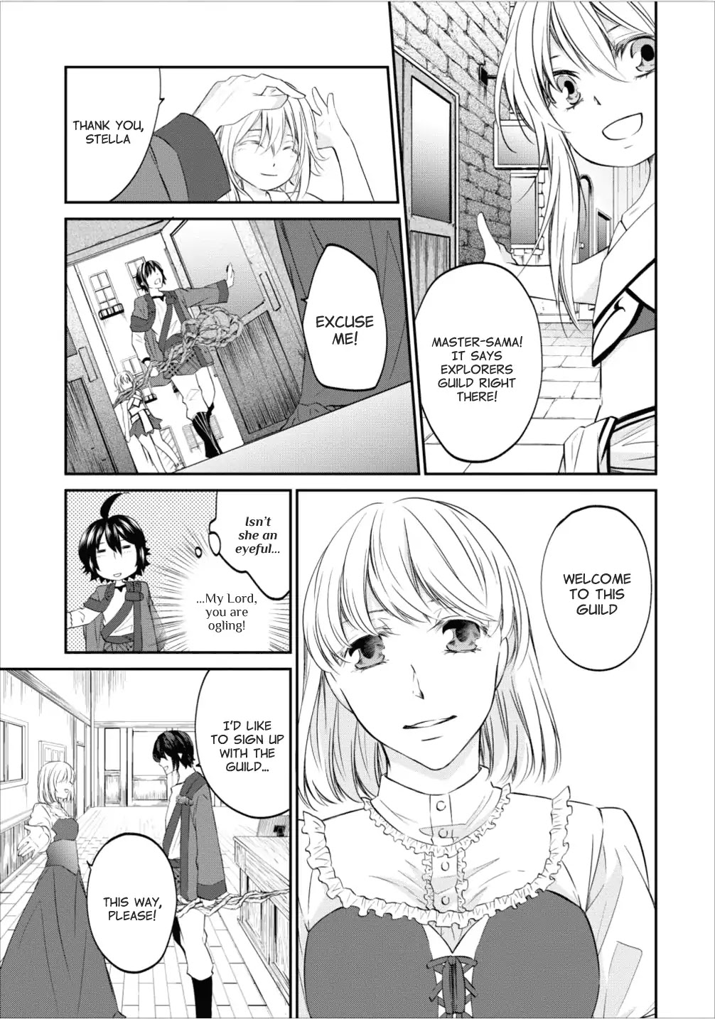 Around 40 "Shachiku" is Golem Master Chapter 3 page 7 - Chapter 3: Blue Phosphorescent Inn