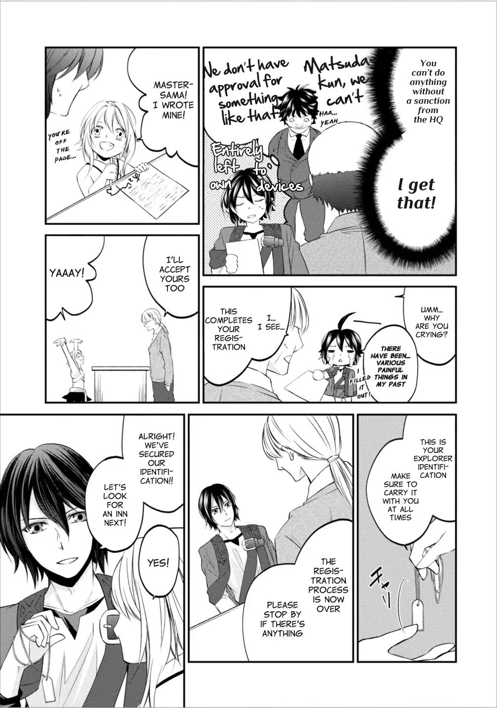 Around 40 "Shachiku" is Golem Master Chapter 3 page 9 - Chapter 3: Blue Phosphorescent Inn