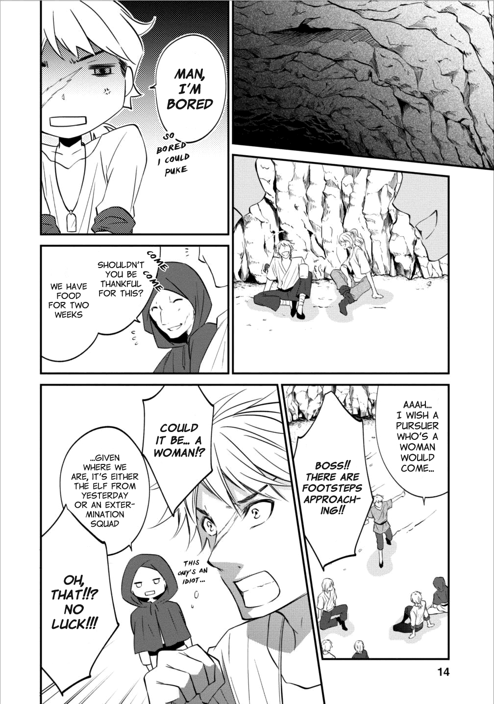Around 40 "Shachiku" is Golem Master Chapter 4 page 14 - Chapter 4: That's Why You're a Boss!
