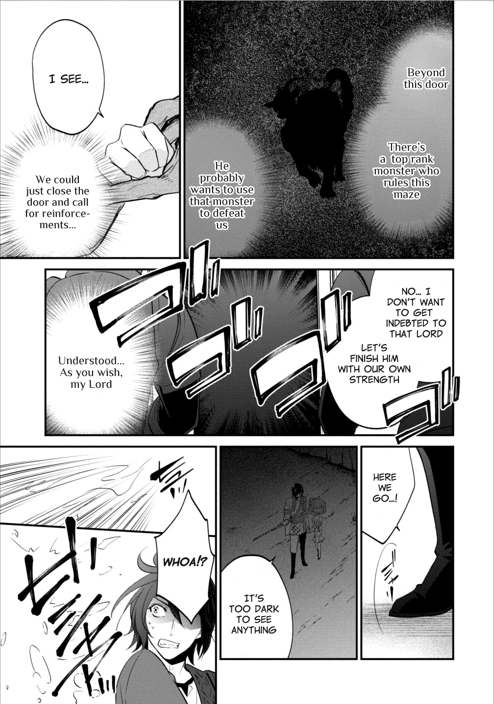 Around 40 "Shachiku" is Golem Master Chapter 4 page 21 - Chapter 4: That's Why You're a Boss!