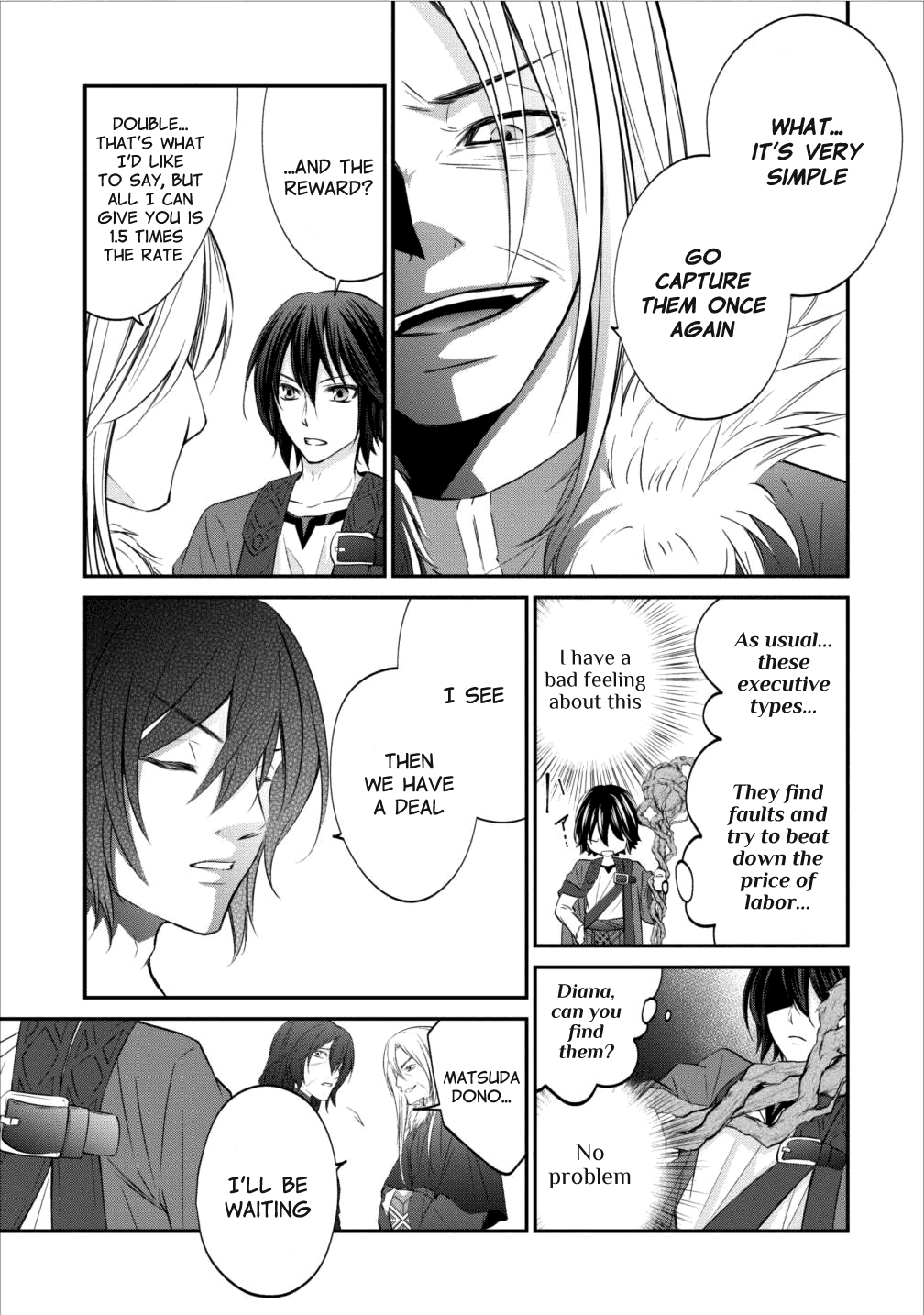 Around 40 "Shachiku" is Golem Master Chapter 4 page 5 - Chapter 4: That's Why You're a Boss!