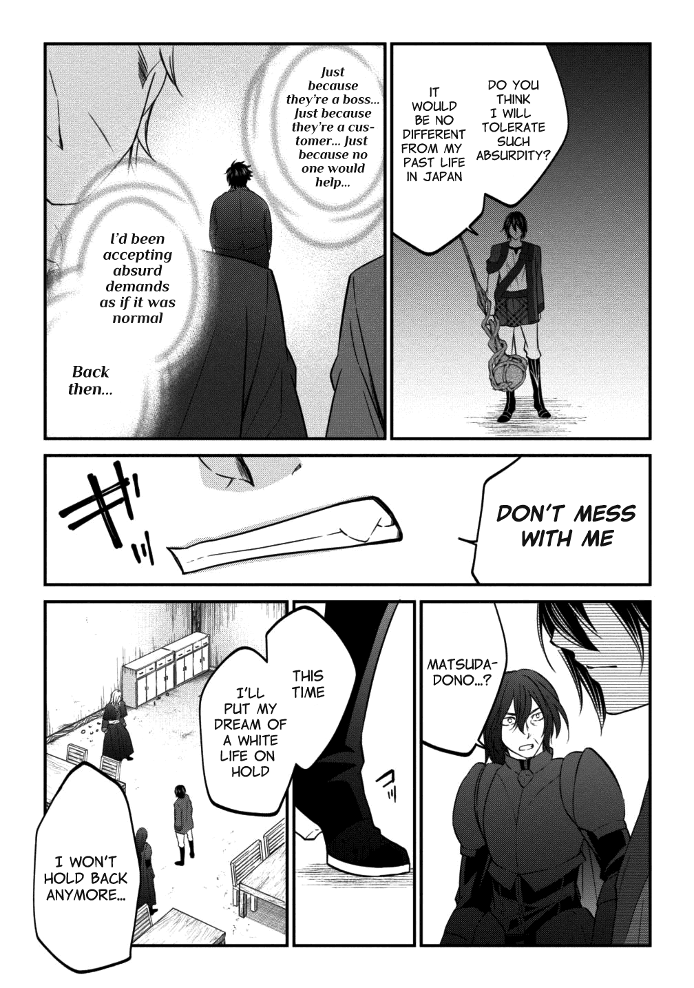 Around 40 "Shachiku" is Golem Master Chapter 5 page 21 - Chapter 5: This Time, I'll Live Like I Want To...