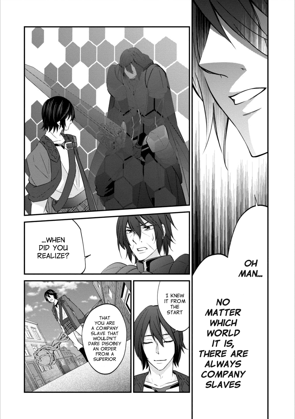 Around 40 "Shachiku" is Golem Master Chapter 6 page 14 - Chapter 6: There Are Company Slaves in Antoher World Too